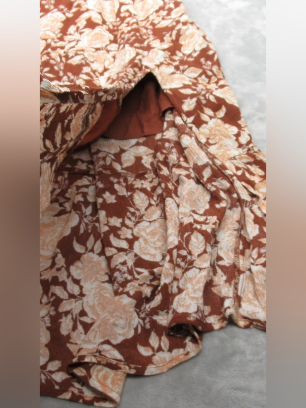 Abercrombie & Fitch | Fall Floral Maxi Dress | Size: MT (Medium Tall) Like New! - Picture 12 of 14